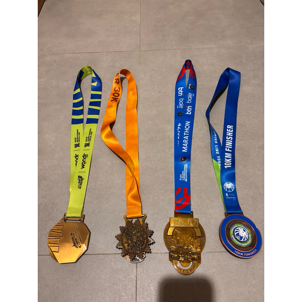 medali finisher SG Marathon