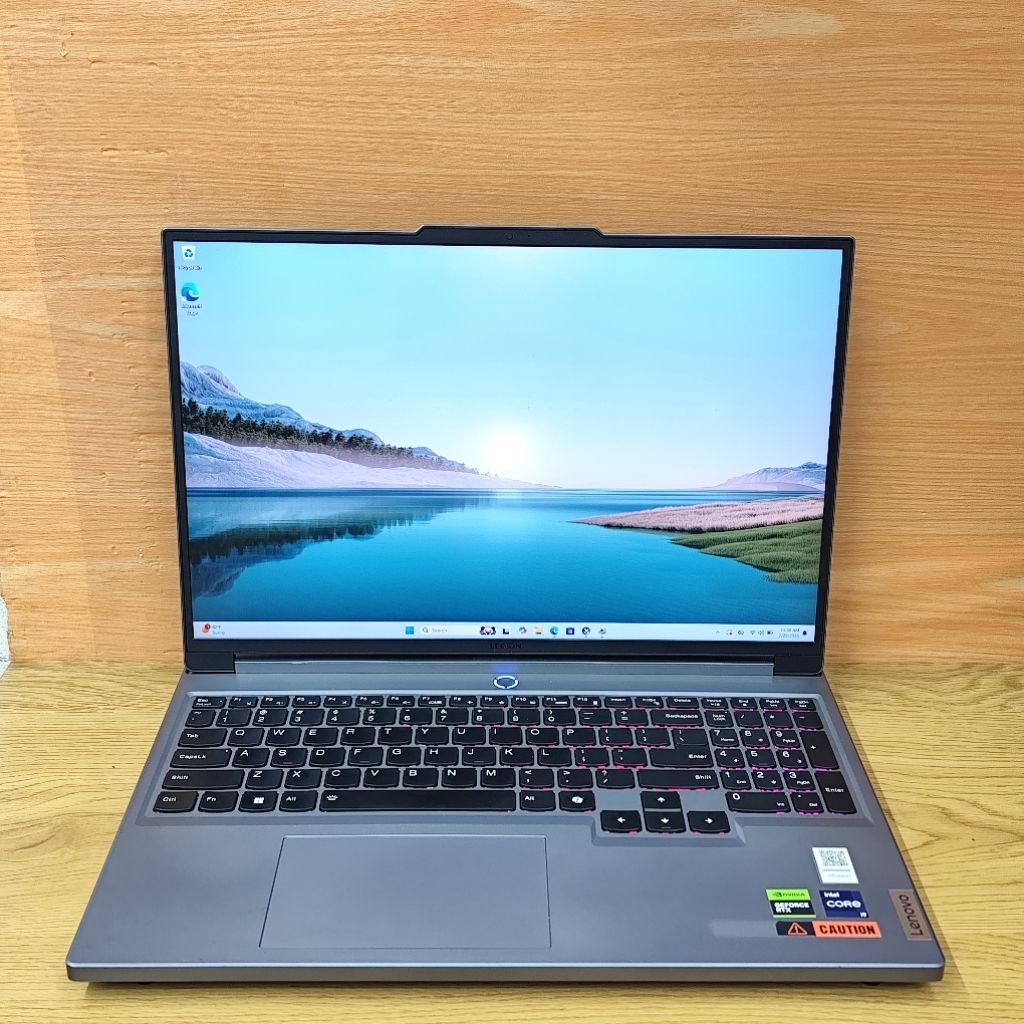 Laptop Second Lenovo Legion 5i 16irx9 Core i9-14900HX Ram 32GB Ssd 1TB Rtx 4060 8GB WQXGA