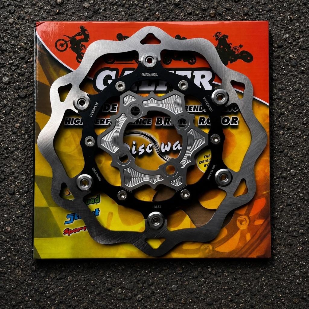 Piringan Cakram Galfer 260mm Disc Galfer Vietnam Floating Motor Vario 125 150 160 Mio Scoopy Genio B