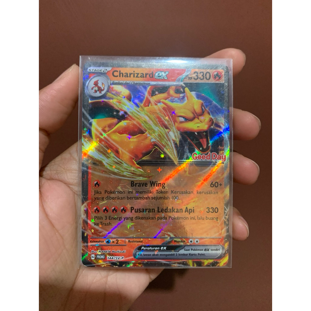 Charizard Pokemon TCG Promo Good day