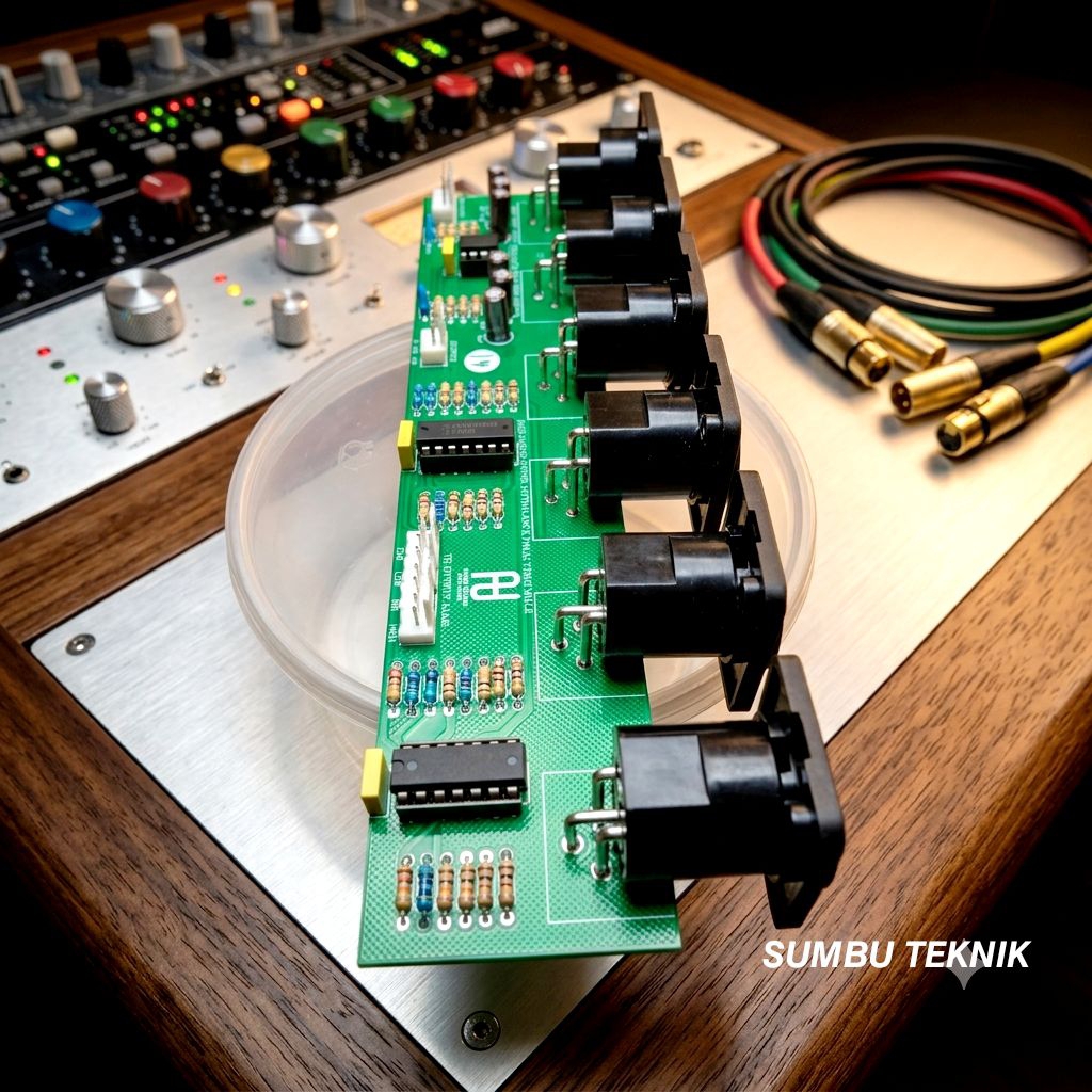 input balance doble layer 2 input 4 output. untuh kebutuhan ALMS, Crossover dll.