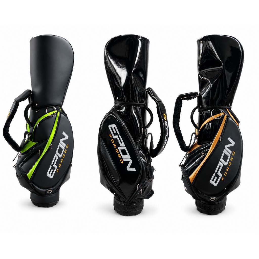 tas golf kulit sintetis premium terbaru/bag golf kulit sintetis lheater premium quality