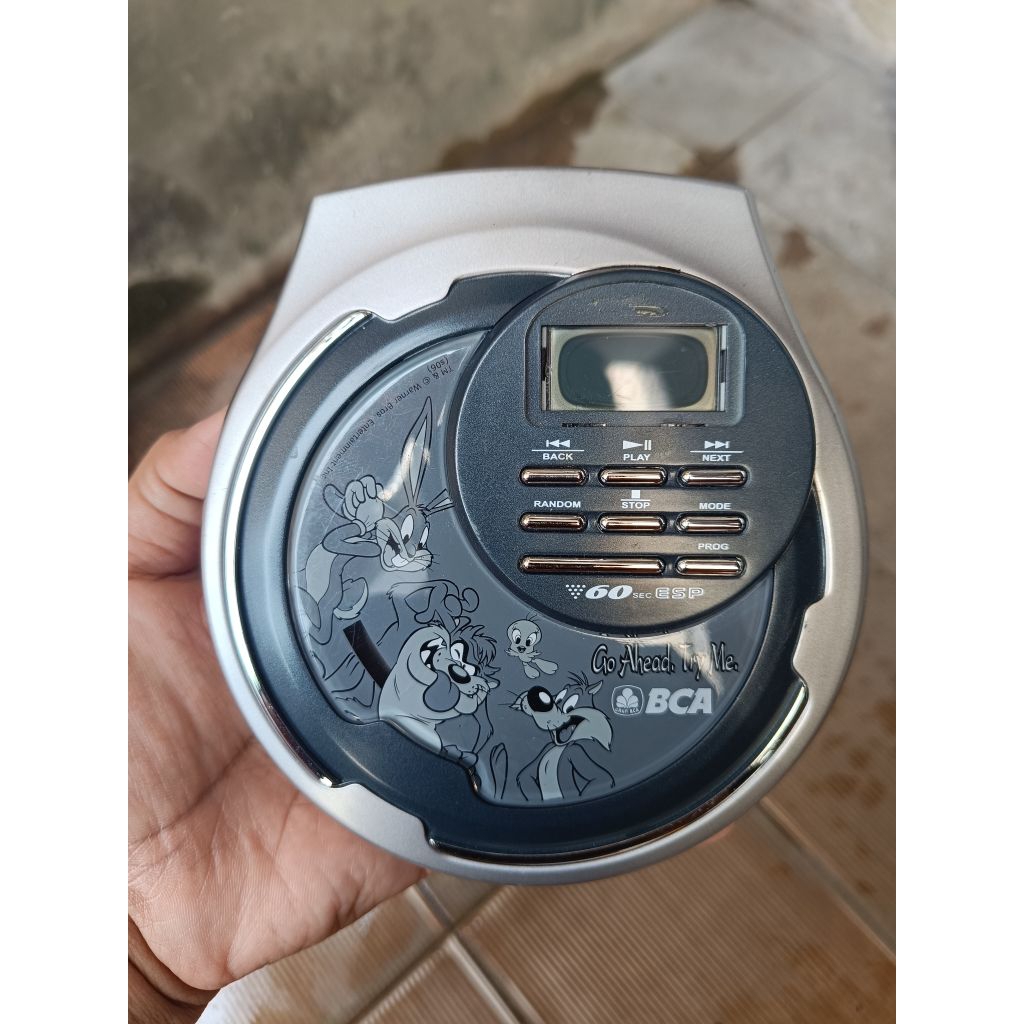 Discman CD Player Portable BCA Original Second Normal