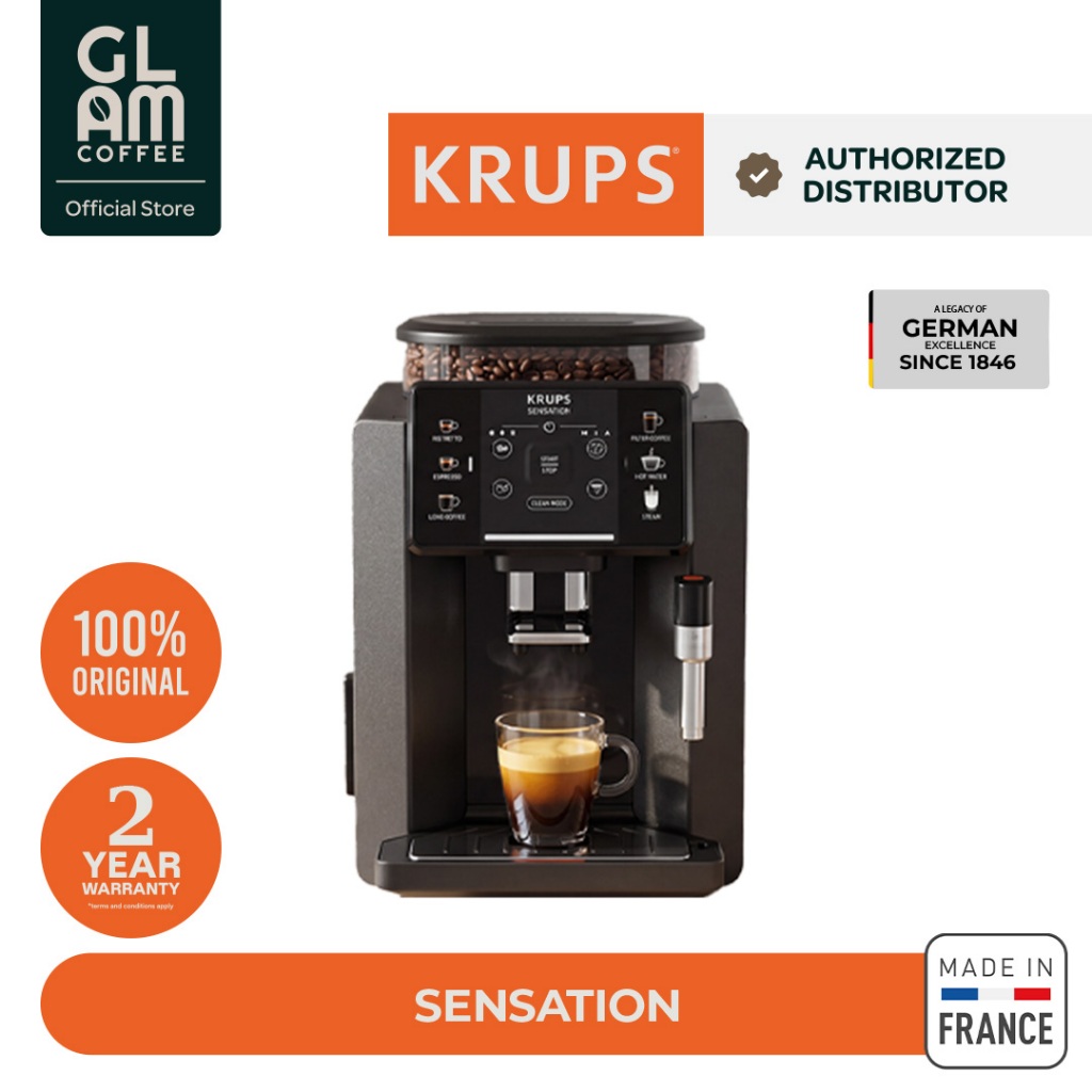 KRUPS Sensation Fully Automatic Espresso Coffee Machine - Mesin Kopi Otomatis