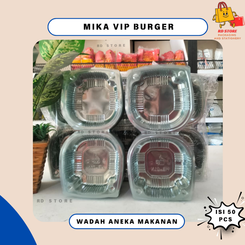MIKA BURGER VIP BULAT ISI 50 PCS MIKA VIP BURGER MIKA HAMBURGER MIKA BULAT KECIL MIKA BURGER MURAH