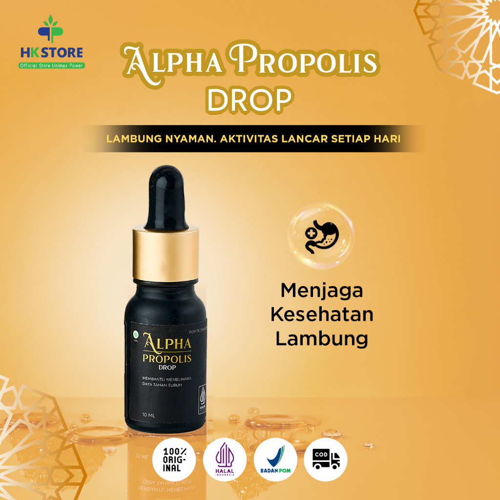 Alpha Propolis Original Atasi Asam Lambung dan Maag