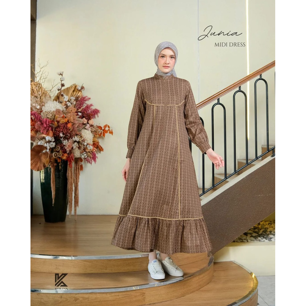 Korina Midi Terbaru/Aurora Midi Dress/Amara Midi Dress/Jennie Midi Dress/Junia Midi Dress/Madina Mid