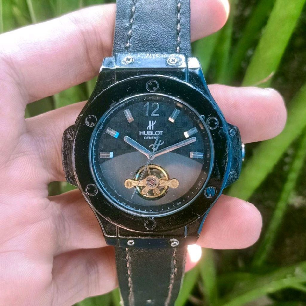 Jam Tangan Pria Hublot Geneve Automatic Preloved