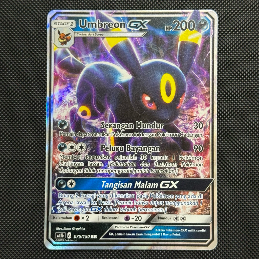 Umbreon GX RR Indonesia (2019)