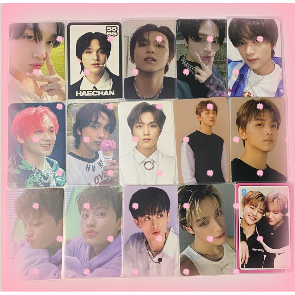 Photocard nct mark jeno haechan korek centil taste sg18 istj ayyo the linkducon glitch mode