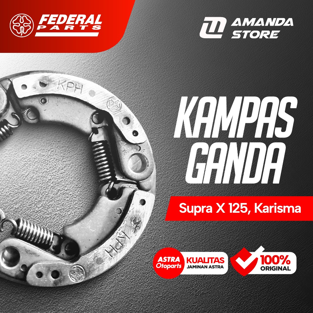 KAMPAS GANDA Supra X 125 Karisma (KPH) Original Federal Parts ORIGINAL Federal Parts