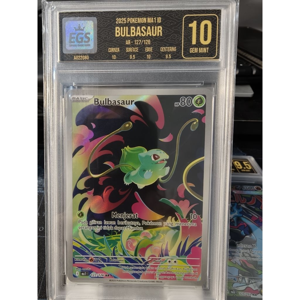 SLAB EGS 10 BULBASAUR AR FREE 1AR/SR