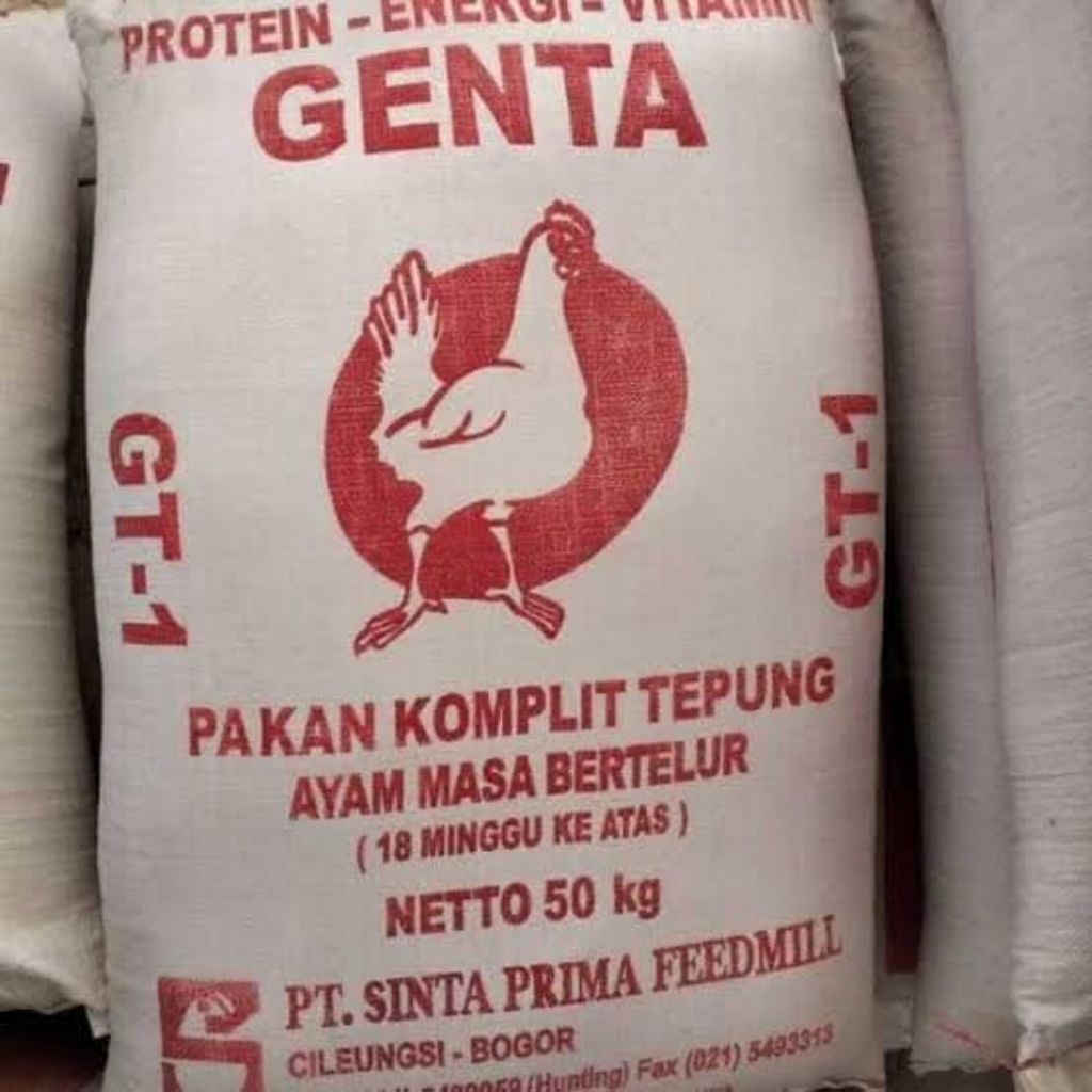 pakan ayam BETELUR GENTA 10 KG