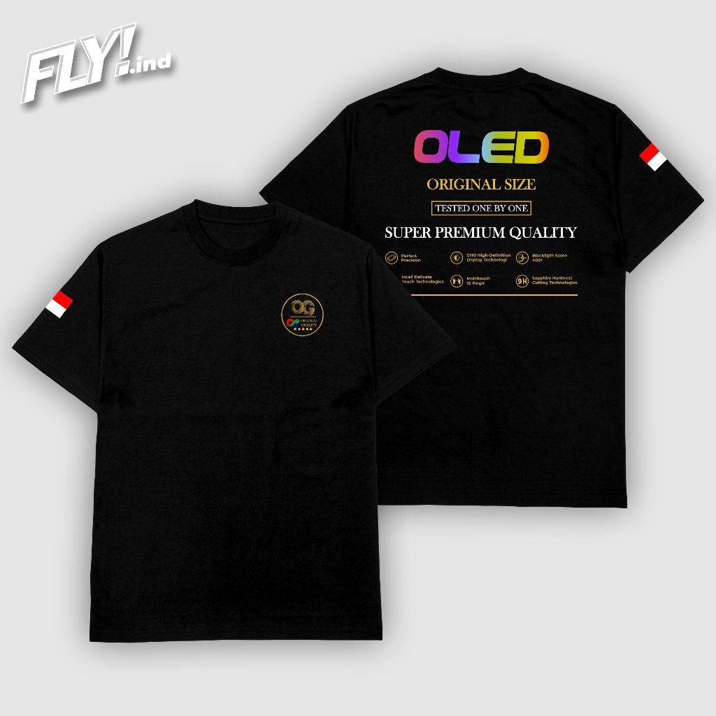T-shirt Kaos OLED OG SUPER T-shirt Kaos LCD Og Super
