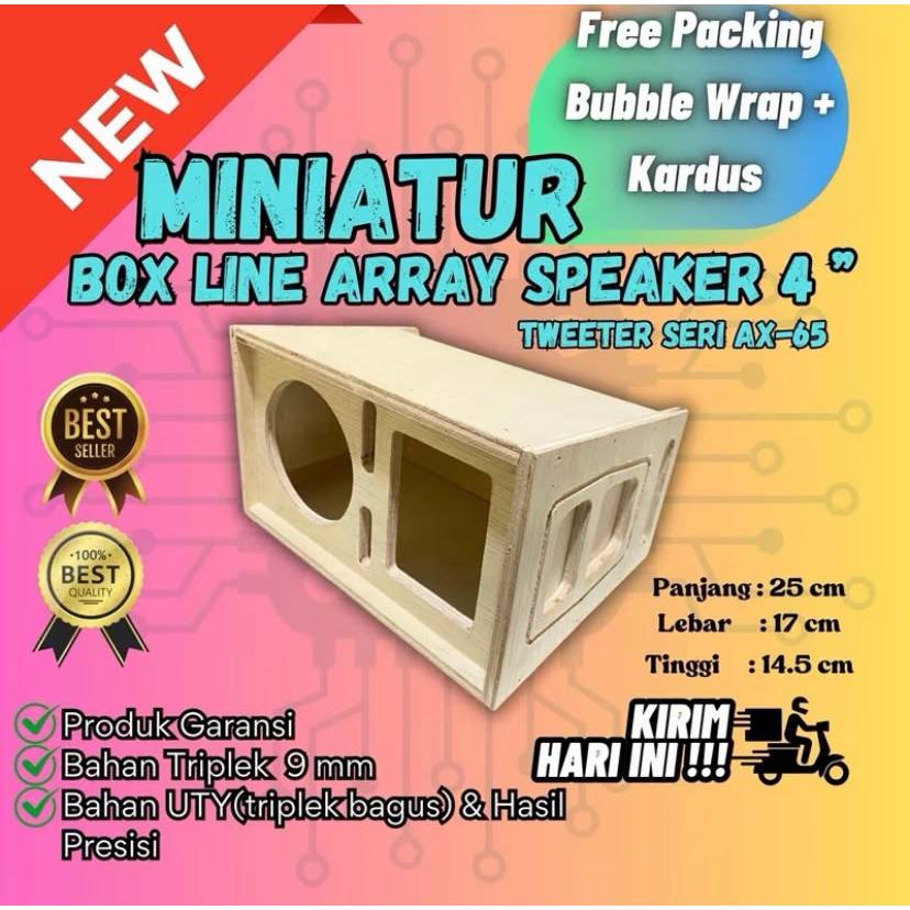 Miniatur Line Array Speaker 4 Inch