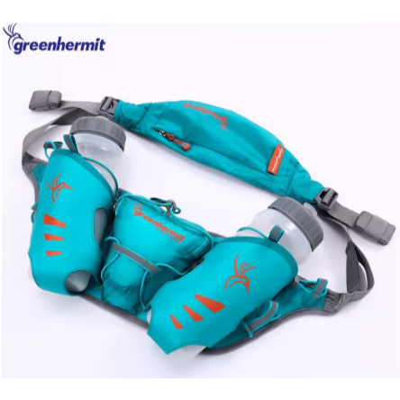 Tas Pinggang Botol Minum Ganda Peak Bird Trail Running untuk Pria dan Wanita, Tas Olahraga Lari