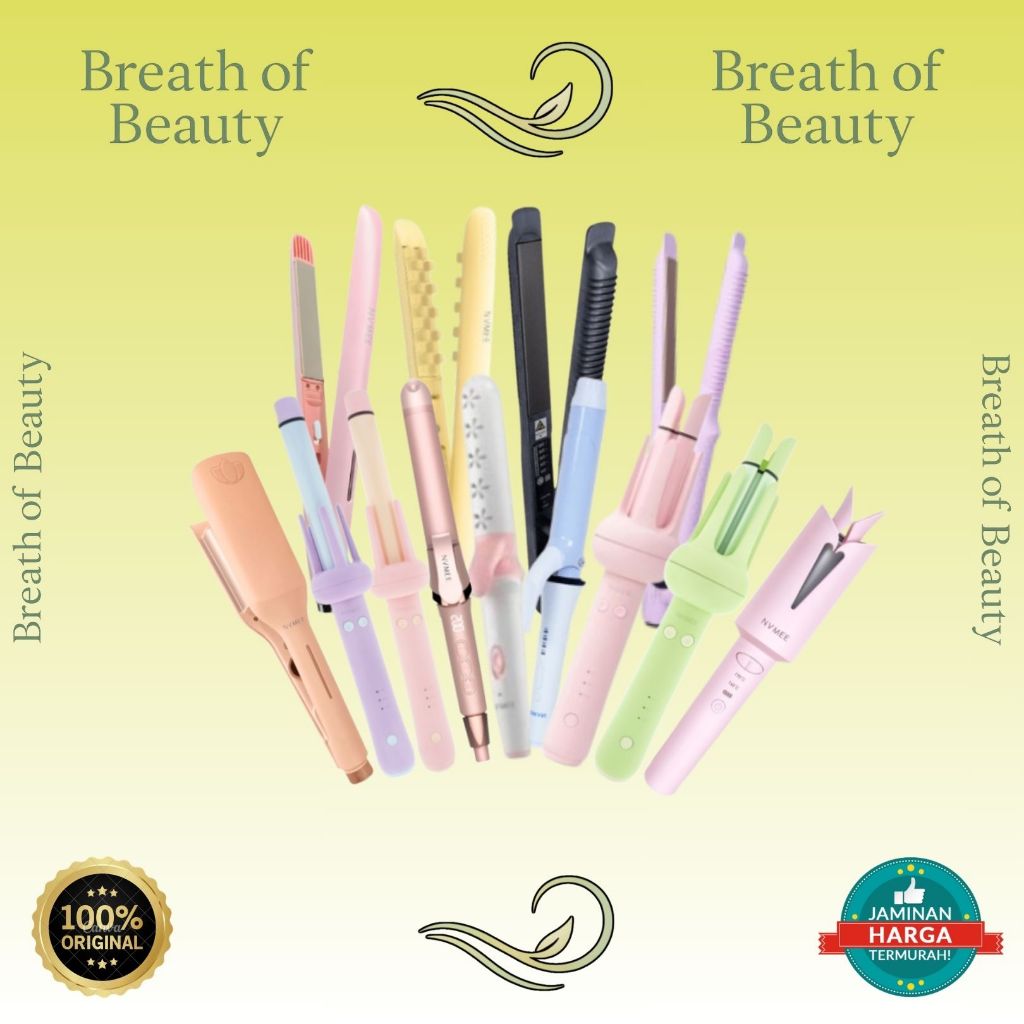 NVMEE - Catokan Pelurus Rambut Saturn | Libra | Scorpio | Sagitarius - Hair Styler Mudah Digunakan |