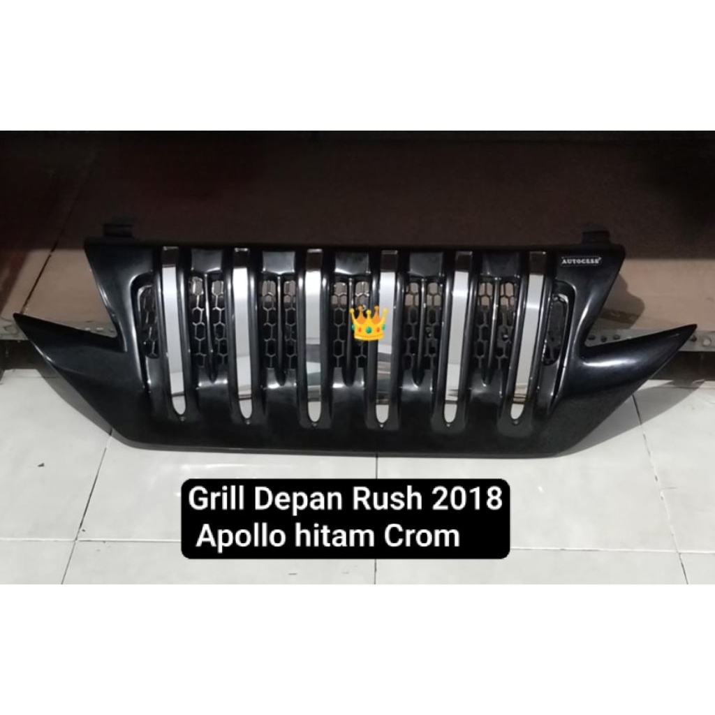 Grill Depan Rush 2018 model Apollo / grill apollo rush 2018