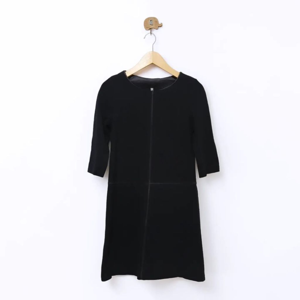 Cop Copine Viscose Black Mini Dress Original