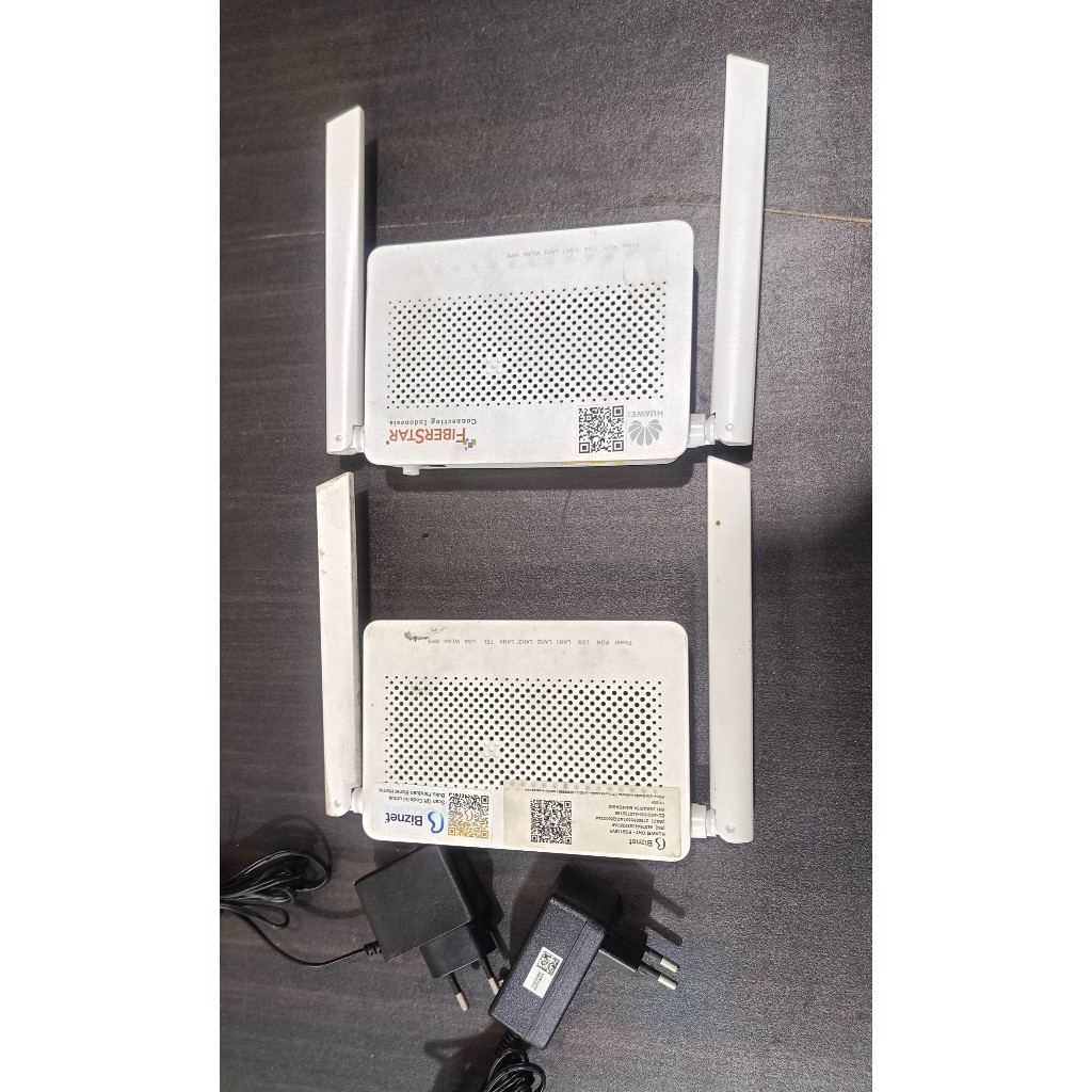 Modem 5G Huawei Biznet EG8145V5 Port Ijo EG8041V5 biru Kondisi Mulus