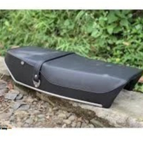 Jok Gl100 Kulit Model Original Jok Gl100 125 Platina Spon biru Pres