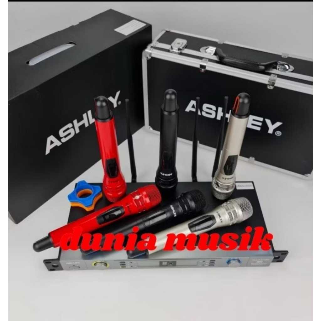 MIC WIRELESS ASHLEY VOCAL ARTIS ORIGINAL ASHLEY