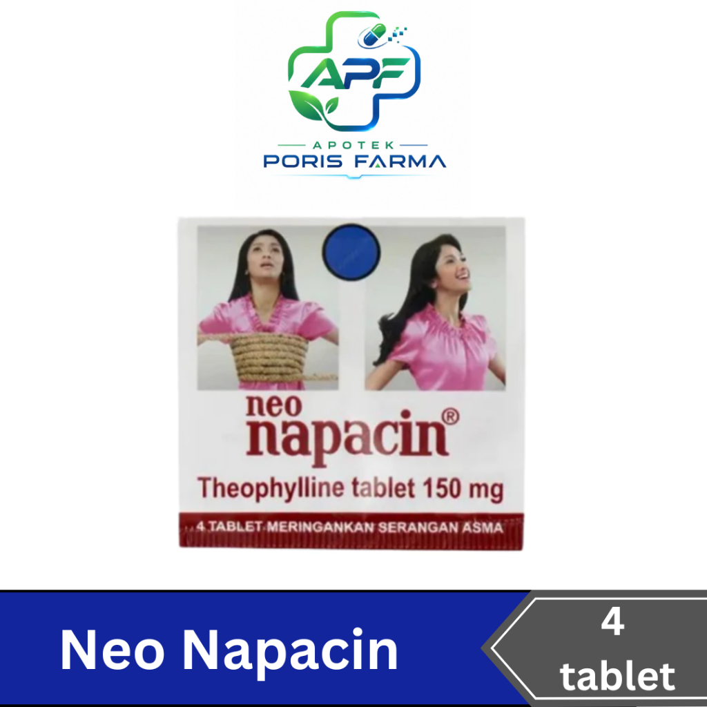 NEO NAPACIN Isi 4 Tablet - Obat Asma