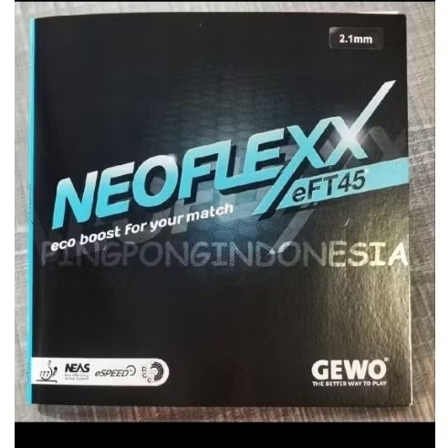 GEWO Neoflexx eFT 45 karet bet pimpong TENIS MEJA