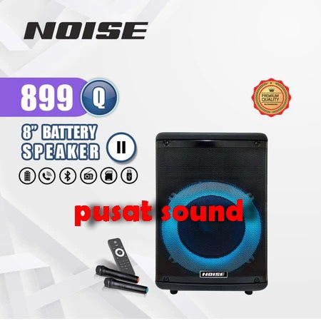 Speaker Portable Noise 899 Q 8 inch 899Q Bluetooth Wireless