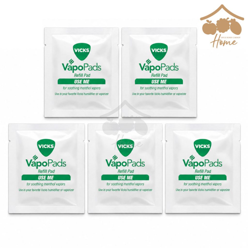 Vicks VapoPads Original Menthol Refill 5 Pcs untuk Humidifier Steam Inhaler Ecer