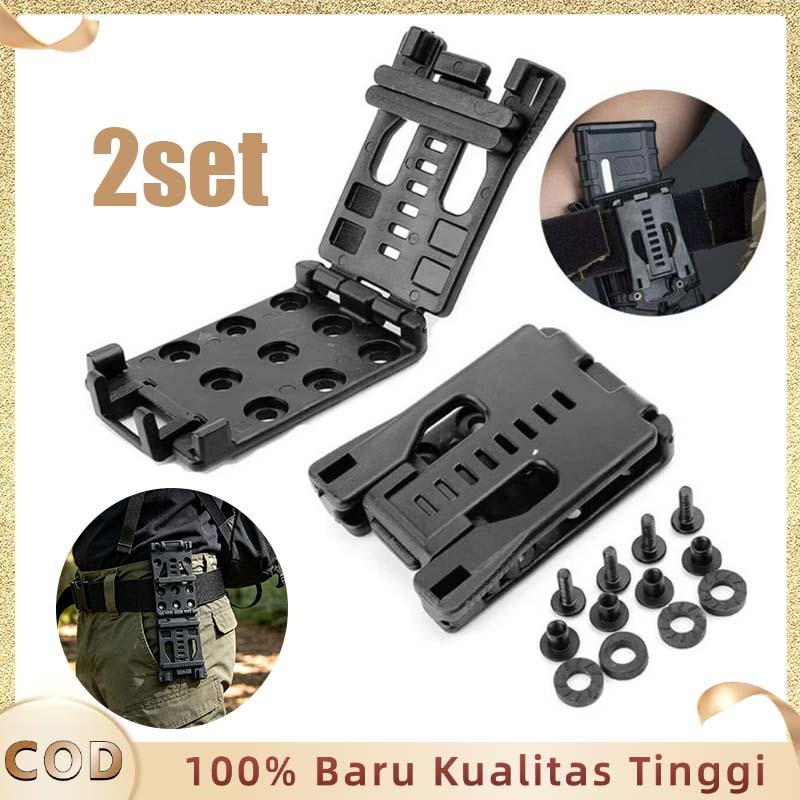 Clip Pisau Holster Clip Untuk Pisau & Senter Clip Holster Pisau Dudukan Holster 2set Aksesoris Holst
