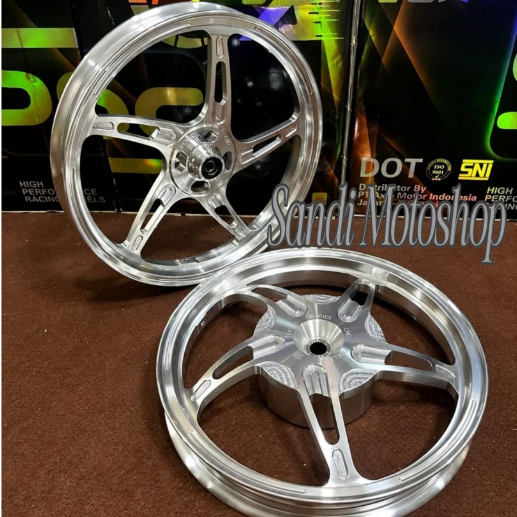 Velg Racing Axio Bintang Laut Beat Scopy Genio Vario 110 / Pelek Racing Axio Beat Scopy Genio Vario 