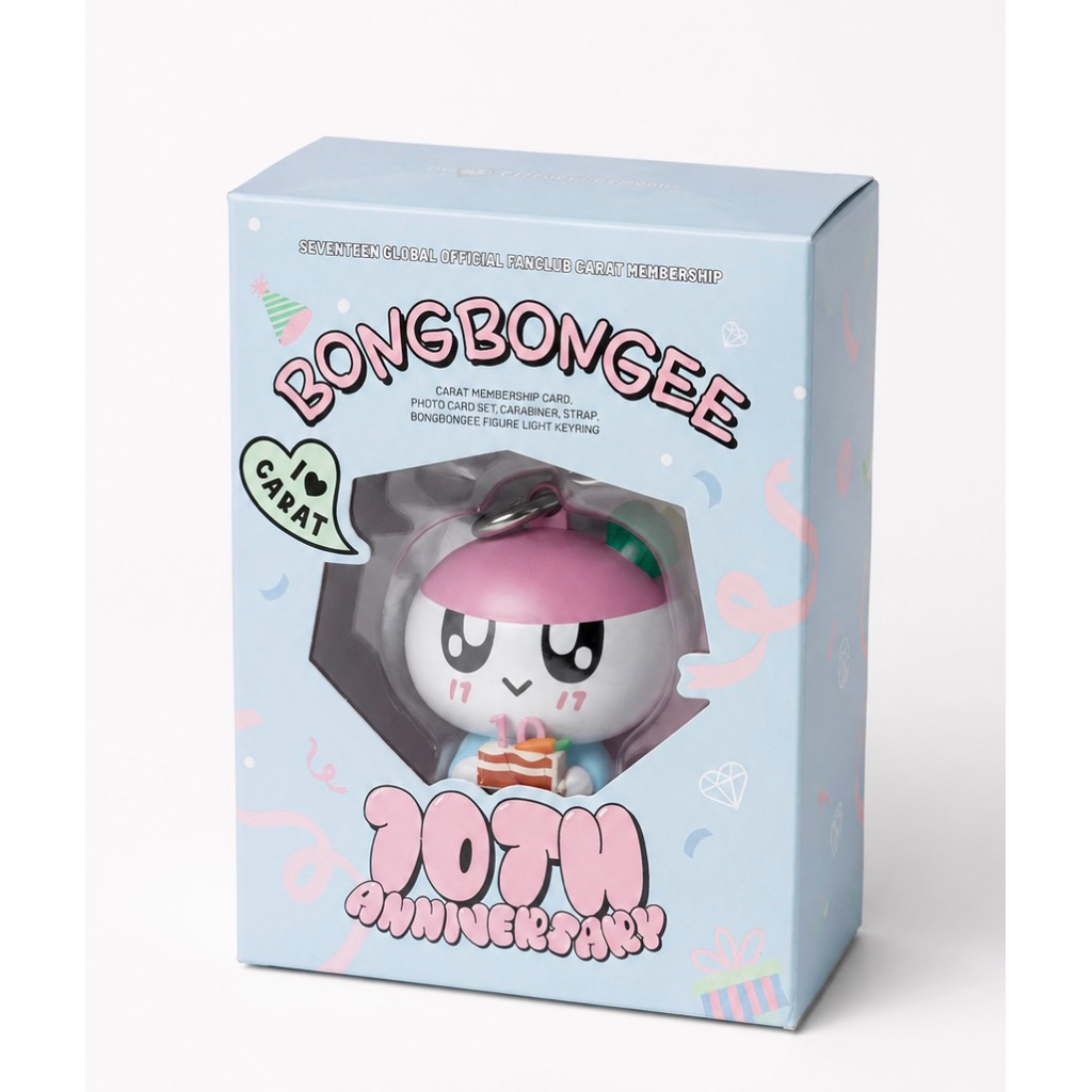 CARAT Membership bongbongie light keyring only official