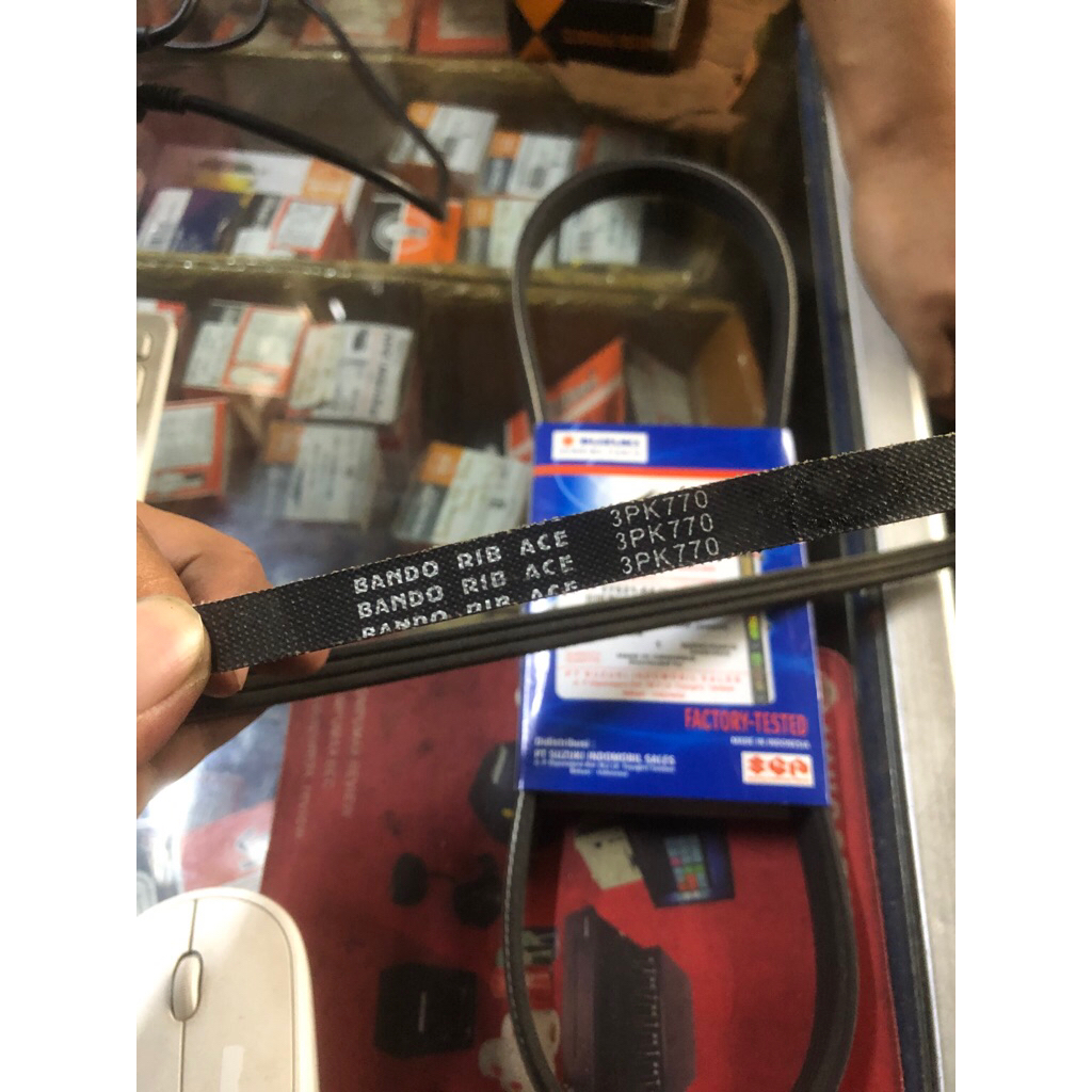 fan belt sabuk tali kipas Suzuki karimun estilo 4 cylinder 4PK710 dan 3PK770