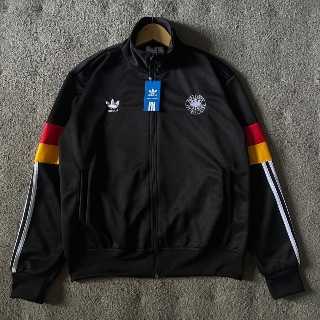 JAKET TRACKTOP JERMAN PRIA-WANITA PUL TEG LEBEL TERLARIS