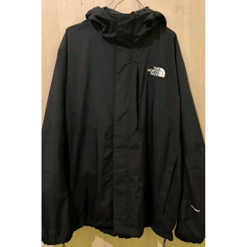 JAKET OUTDOOR TNF hyvent, size 95(setara XL)
