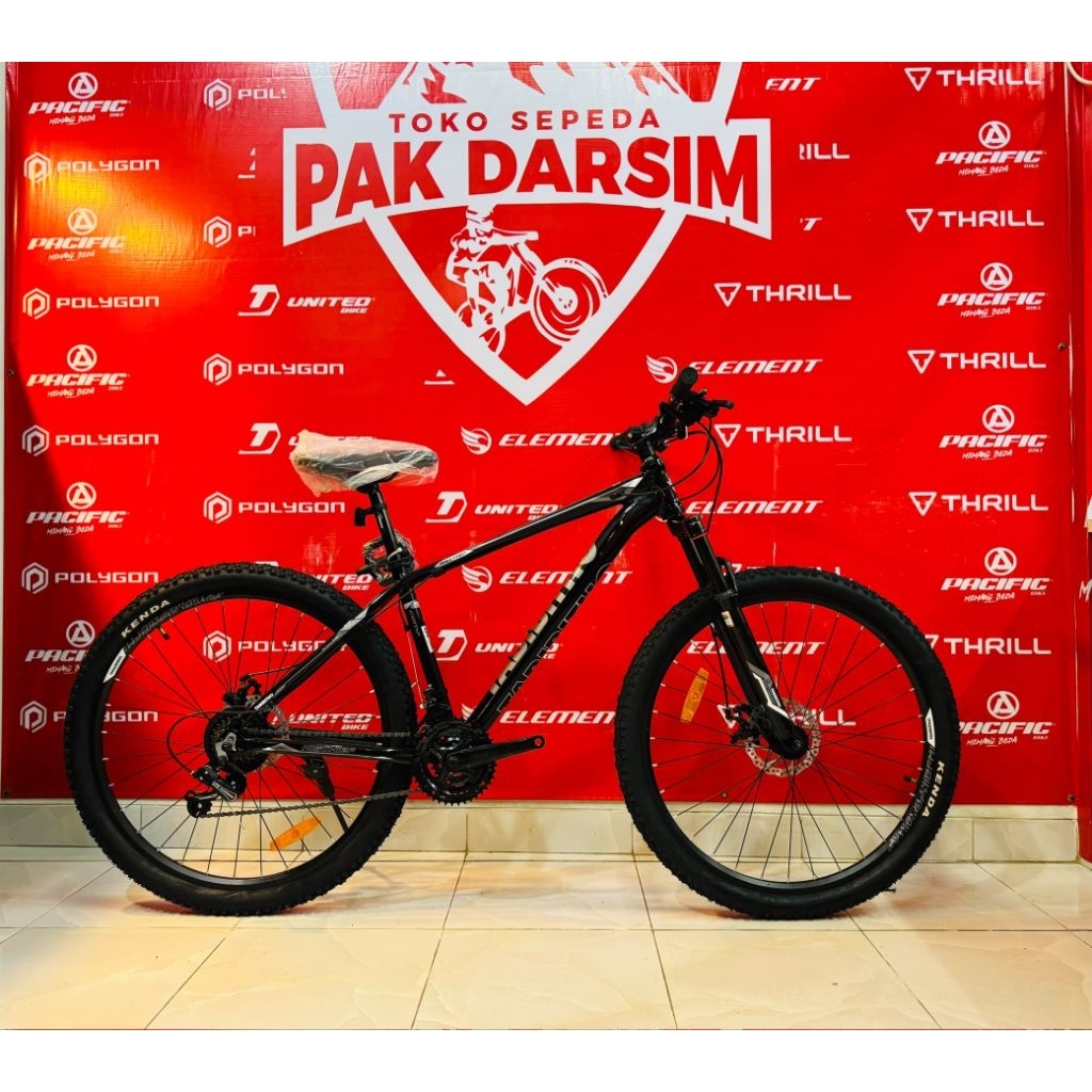 Sepeda Gunung MTB Thrill Tabibitho frame aluminium group set Shimano 27.5 inc bisa cod