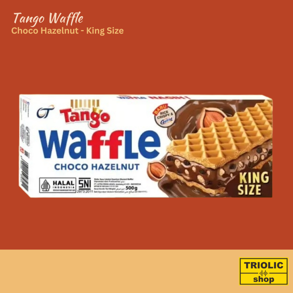 Tango Waffle Choco Hazelnut King Size 500 gram