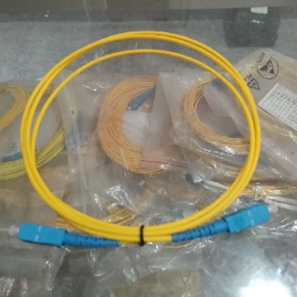 PACTHCORD SC UPC TO SC UPC 2 METER 3MM // FIBER OPTIC CABLE PACTHCORD SC TO SC UPC