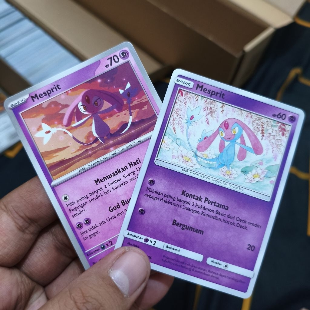 mesprit tcg pokemon / kartu pokemon