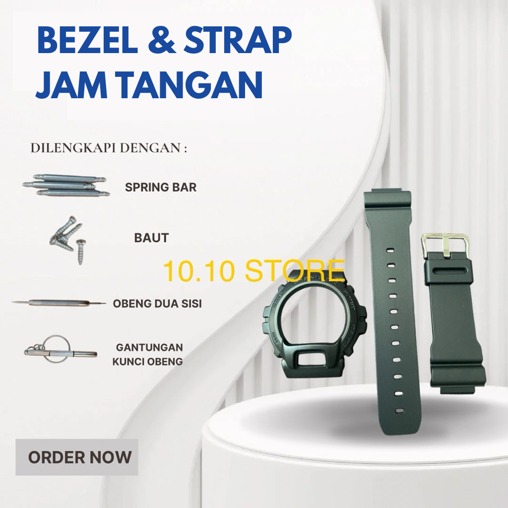 BEZEL STRAP DW 6900 DW 6600 DW 8030 DW 8040 DOFF MATTE