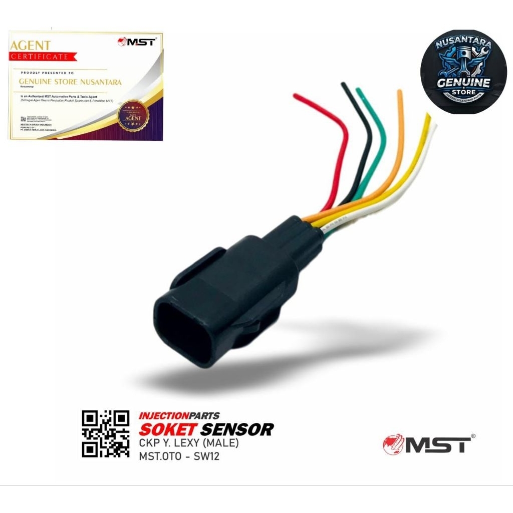 soket sensor ckp yamaha lexy aerox nmax male mst oto
