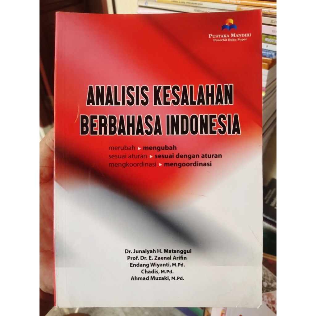 ANALISIS KESALAHAN BERBAHASA INDONESIA