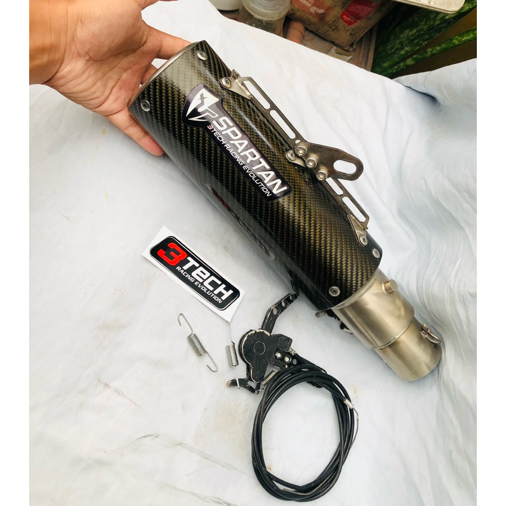 Knalpot 3tech 3 Suara Tridente Ronin Original