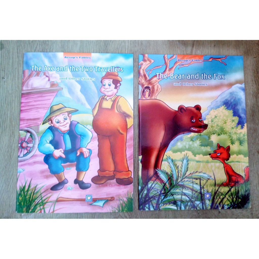 buku cerita inggris Aesop's fables