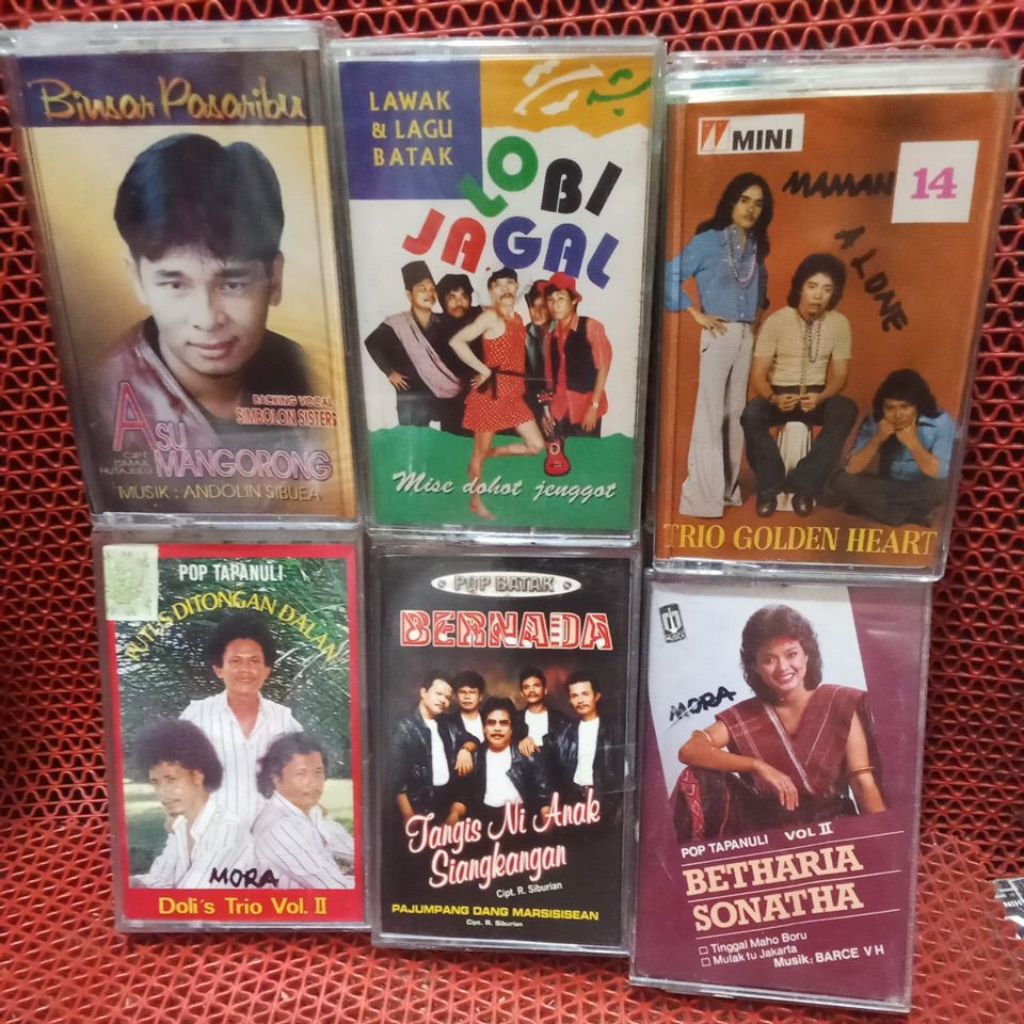 KASET PITA LAGU BATAK DIJUAL SATUAN, CHAT JUDULNYA KEPENJUAL PITA OKE COVER OK 100% ORIGINAL