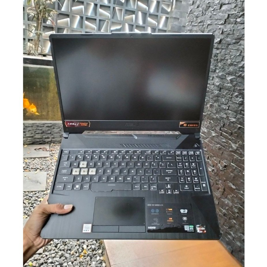 Laptop ASUS TUF Gaming A15 FA506ICB AMD Ryzen 7 4800H NVIDIA GeForce RTX 3050 Ram 16Gb SSD 512Gb Key
