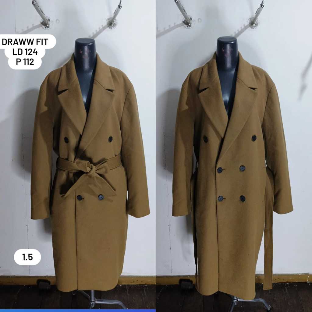 coat wool wol kimtan suede 2kg