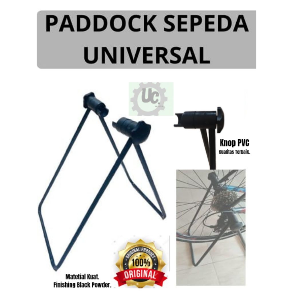 Paddock Sepeda Universall MTB Sepeda Gunung Dan Lipat Paddock Standart Tengah Sepeda