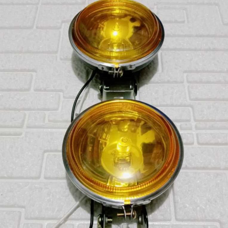 Lampu Tembak Kabut Bulat Lampu Sorot BULAT / Foglamp BULAT Universal Motor Mobil